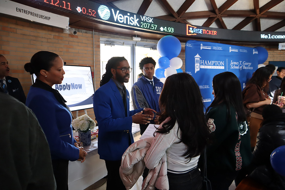 Accelerated B.S/M.S in Innovation & Entrepreneurship program at the James T. George School of Business at Hampton University