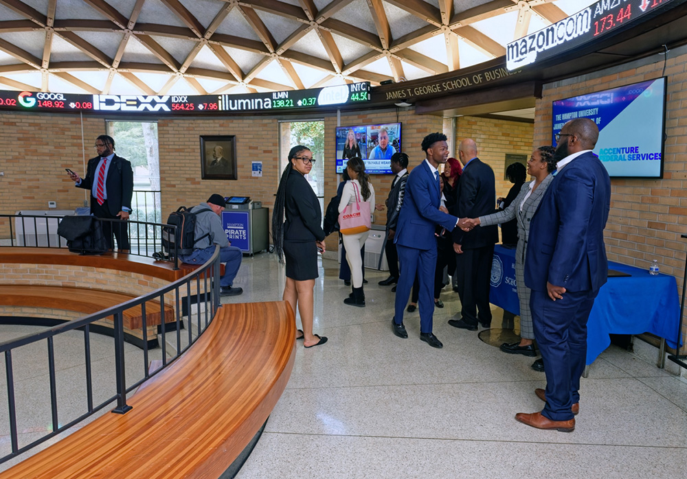 Engagement Opportunities at the James T. George School of Business at Hampton University