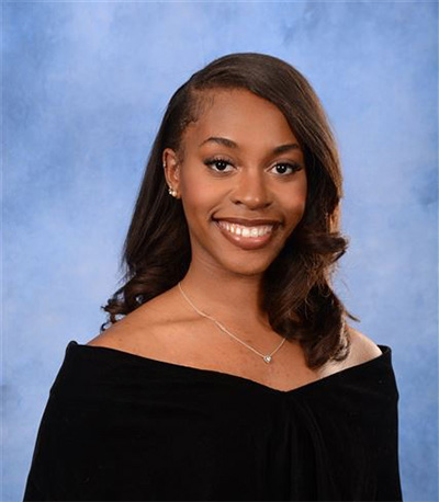 DeShae Wakefield graduate of the James T. George School of Business at Hampton University