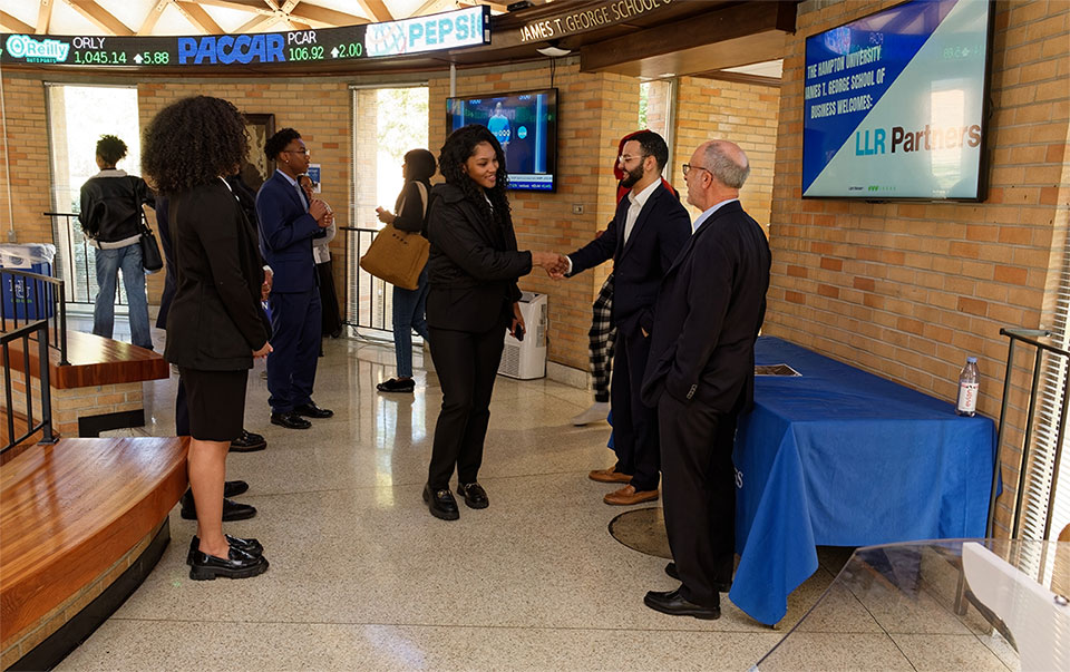 Our Environment at the James T. George School of Business at Hampton University