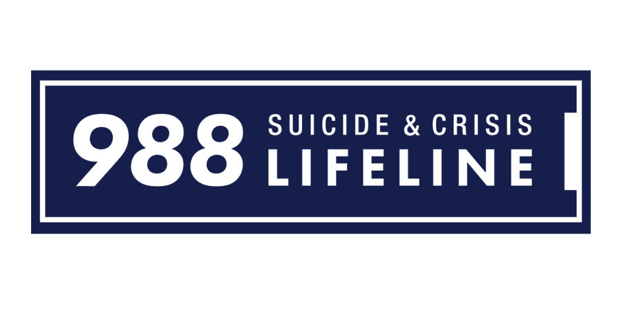988 Suicide & Crisis Lifeline logo