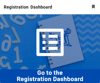 Graphic showing the Registration card.