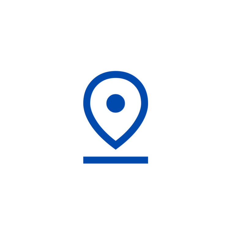 An icon of a map pin.