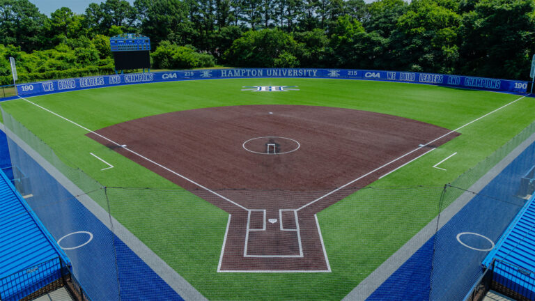 A photo of the Pirate Softball Stadium