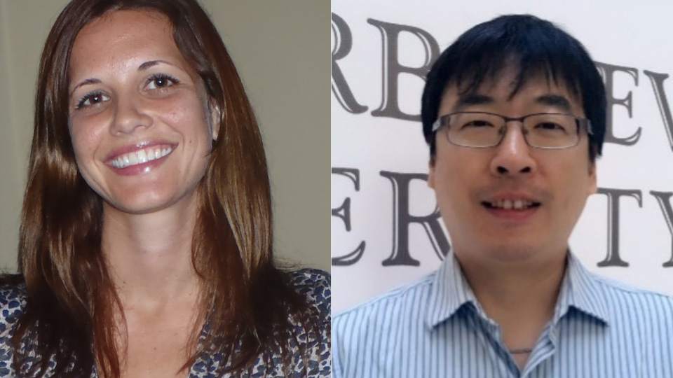 A composite photo of Hannah Saltmarsh and Shu-Shan Lee.