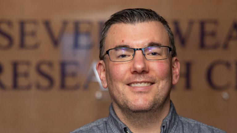 A closeup photo of Stephen Guimond.