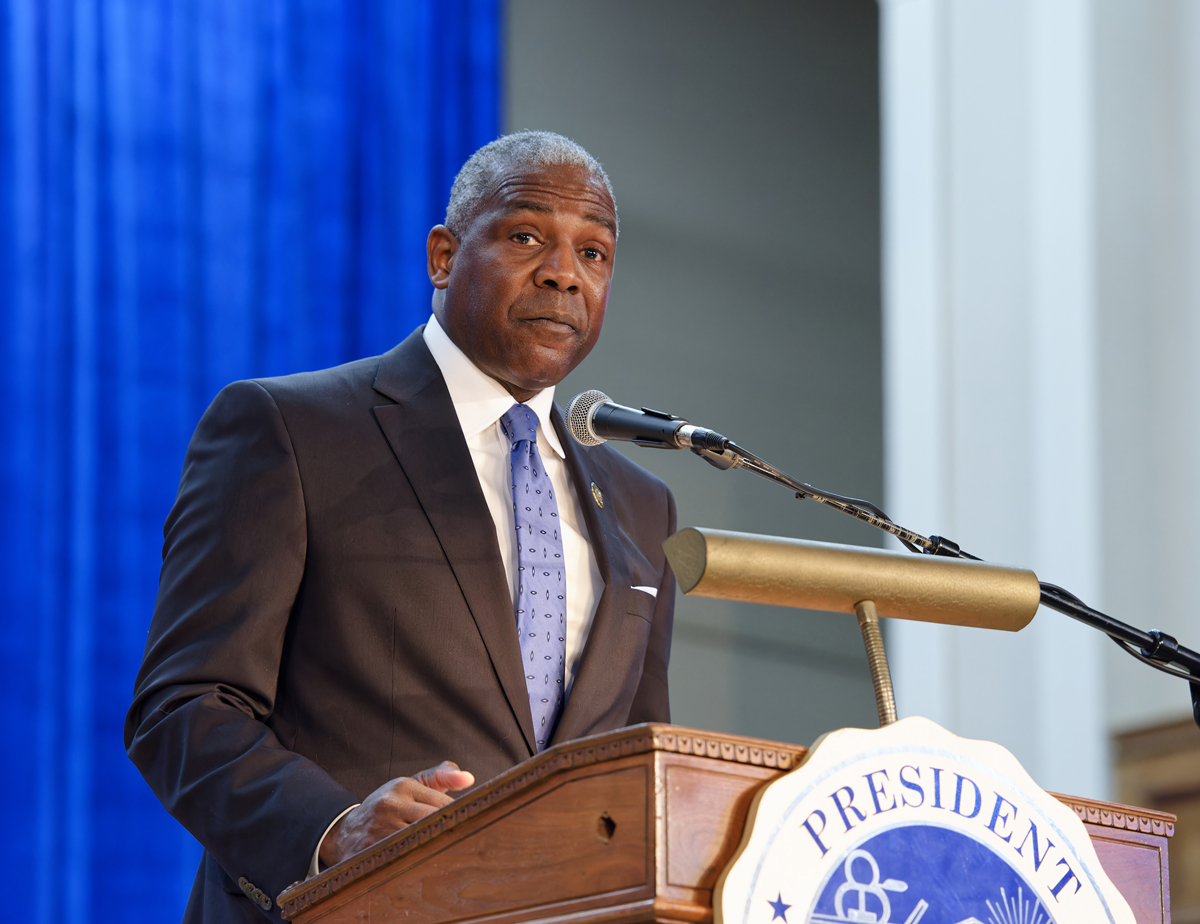 President Darrell K. Williams Presides over his First Founder’s Day