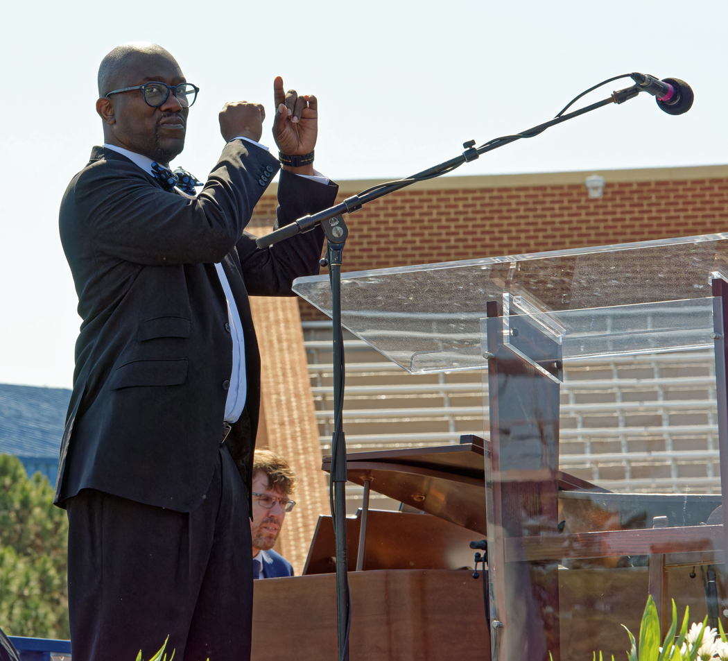 Hampton University Concert Choir Led by Director Omar Dickenson to